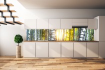 Panel szklany do kuchni  14424 drzewa, las Naklejkomania - zdjecie 1 - miniatura