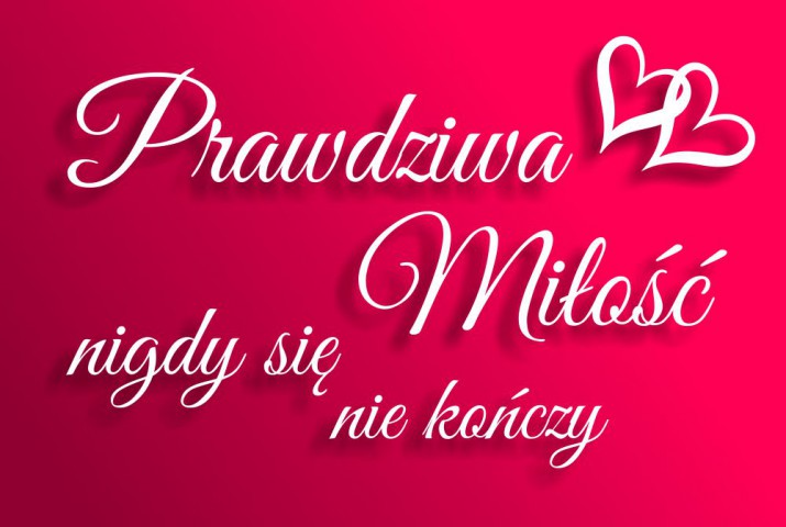 Tabliczka drewniana zawieszka ozdobna prawdziwa miłość 30060 - zdjęcie 2