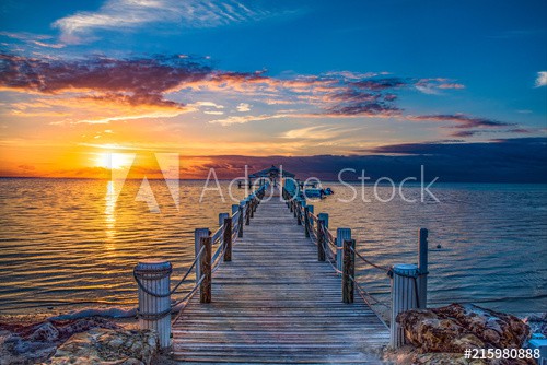 Islamorada Florida Keys Dock Pier Sunrise - zdjęcie 1