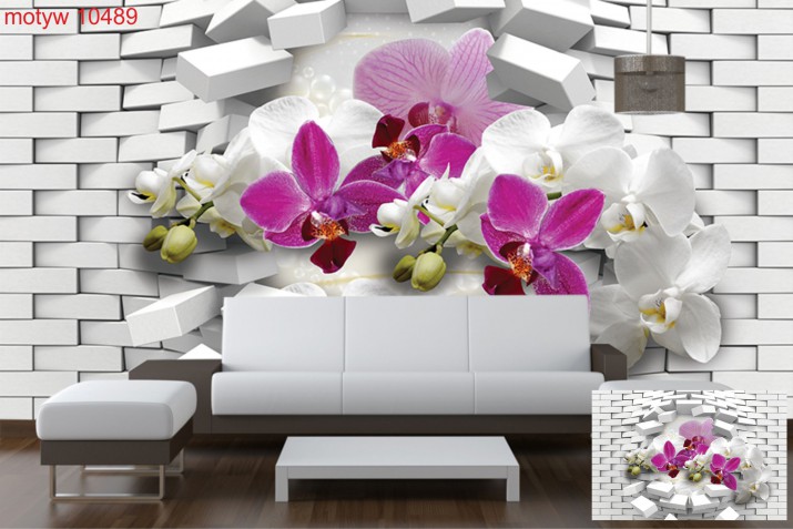 Fototapety Fototapeta na ścianę 10489 orchidea ściana 3d