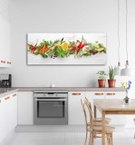 Obraz na ścianę do kuchni warzywa, przyprawy, zioła 20232 Naklejkomania - zdjecie 2 - miniatura