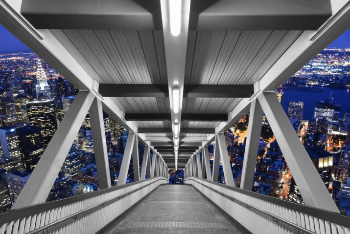 Fototapeta na ścianę tapeta na fizelinie do salonu Most 3D 10624 - zdjęcie 2