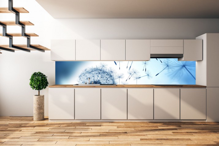 Panel szklany do kuchni  14376 dmuchawiec - zdjęcie 1