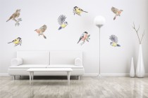 Naklejki na ścianę dla dzieci ptaki 40312 Naklejkomania - zdjecie 1 - miniatura