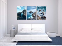 Obrazy na ścianę sypialni, salonu fale, morze 20274 Naklejkomania - zdjecie 2 - miniatura