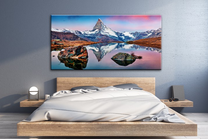 Obraz na ścianę do sypialni salonu góry 41239 - zdjęcie 3