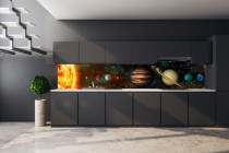 Panel szklany do kuchni  14511 planety Naklejkomania - zdjecie 1 - miniatura
