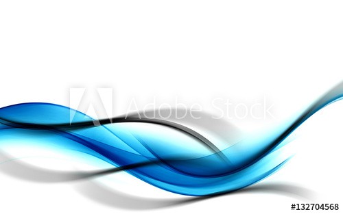 Awesome Art Abstract Blue Black Background Waves Design