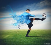 Soccer player Naklejkomania - zdjecie 1 - miniatura