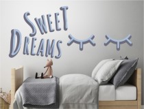 Naklejka ścienna dla dzieci - oczka Sweet Dreams 7013 Naklejkomania - zdjecie 1 - miniatura