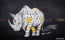 Rhinoceros tag Naklejkomania - zdjecie 1 - miniatura