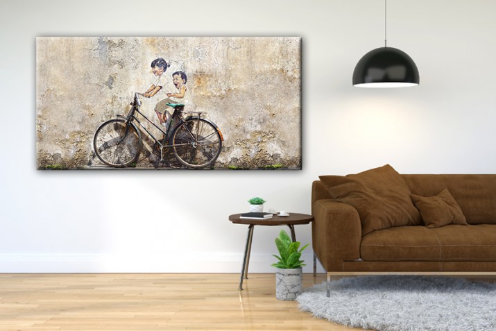 Obraz na ścianę do sypialni salonu rower 41439 - zdjęcie 2