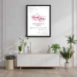 Plakat w ramie ślub wesele miłość 20530 Naklejkomania - zdjecie 1 - miniatura