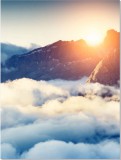 Plakat Słońce, chmury, góry 61106 Naklejkomania - zdjecie 2 - miniatura