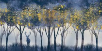 Fototapety ścienne jeleń złocistym lesie 10798 Naklejkomania - zdjecie 2 - miniatura