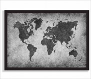 Plakat mapa świata  61238 Naklejkomania - zdjecie 1 - miniatura