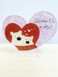 Statuetka serce Walentynki Dzień Zakochanych Miłość serce 3 Naklejkomania - zdjecie 1 - miniatura