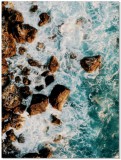Plakat Wzburzone morze, kamienie 61054 Naklejkomania - zdjecie 2 - miniatura