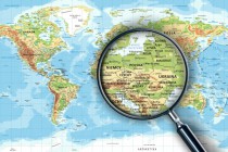 Tablice korkowe z mapą świata 41150 Naklejkomania - zdjecie 1 - miniatura