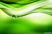 .Green art. Blurred pattern effect background. Abstract creative graphic template. Decorative floral theme. Naklejkomania - zdjecie 1 - miniatura
