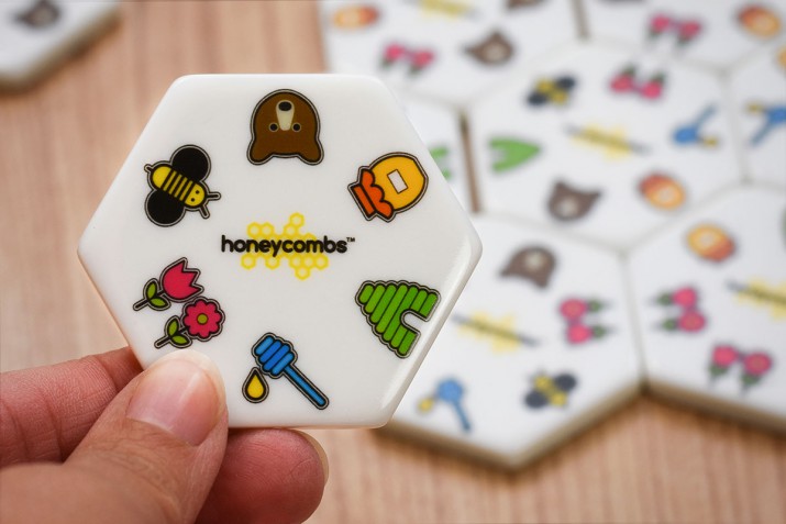 Gra logiczna plastry miodu  honeycombs - zdjęcie 2