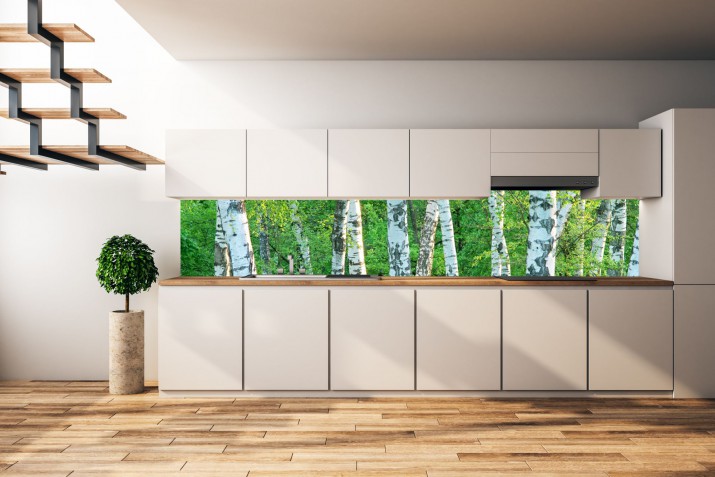 Panel szklany do kuchni  14392 drzewa