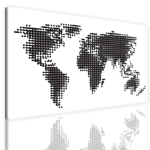 Tablice korkowe mapa świata 41092 Naklejkomania - zdjecie 1