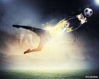 Goalkeeper catches the ball Naklejkomania - zdjecie 1 - miniatura