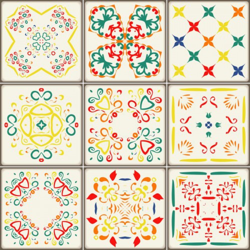 Naklejki na płytki ceramiczne kafle schody 9016 - zdjęcie 3