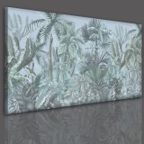 Obraz na ścianę do sypialni salonu tropikalne liście 41435 Naklejkomania - zdjecie 2 - miniatura