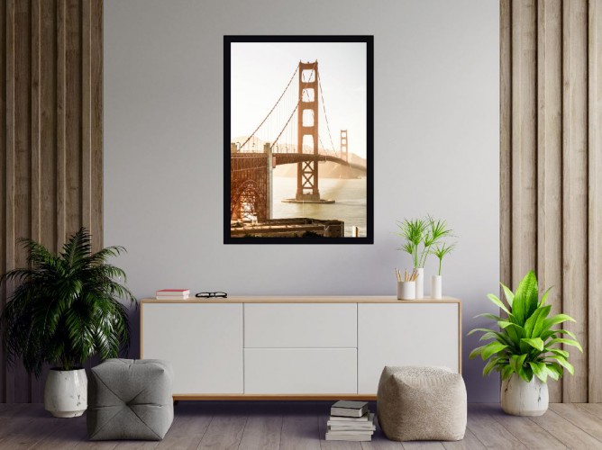 Plakat Golden Gate 61188 Naklejkomania - zdjecie 1
