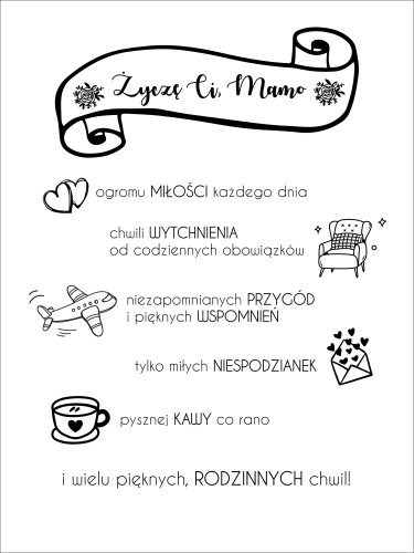 Plakat w ramie na Dzień Mamy 20310 - zdjęcie 2