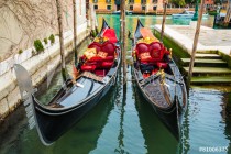The traditional decoration on board, the gondola - Venice, Italy Naklejkomania - zdjecie 1 - miniatura