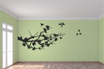 Naklejki na ścianę ścienne na ściany naklejka dekoracyjna ścienna, drzewo , motyw 193 Naklejkomania - zdjecie 1 - miniatura