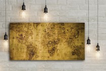 Tablice korkowe - mapa świata 5999 Naklejkomania - zdjecie 3 - miniatura