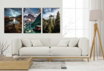Obraz na ścianę do sypialni górskie krajobrazy 20303 Naklejkomania - zdjecie 2 - miniatura