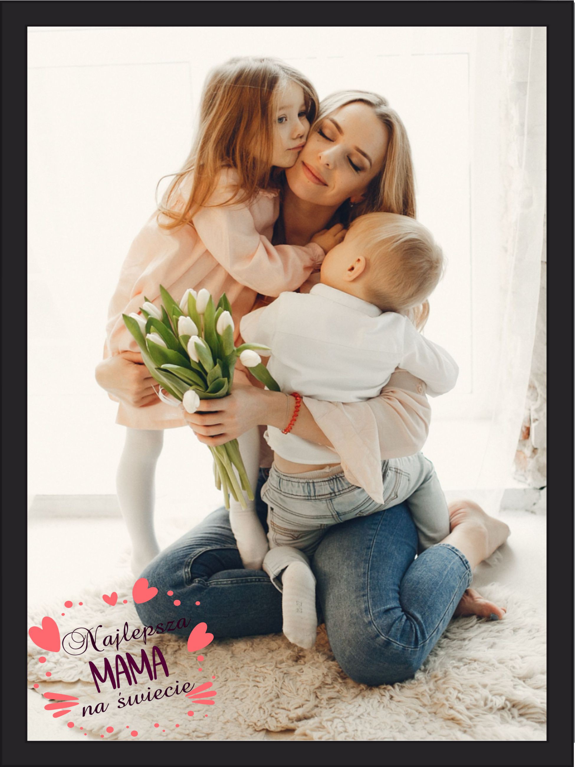 Plakat najlepsza mama na świecie