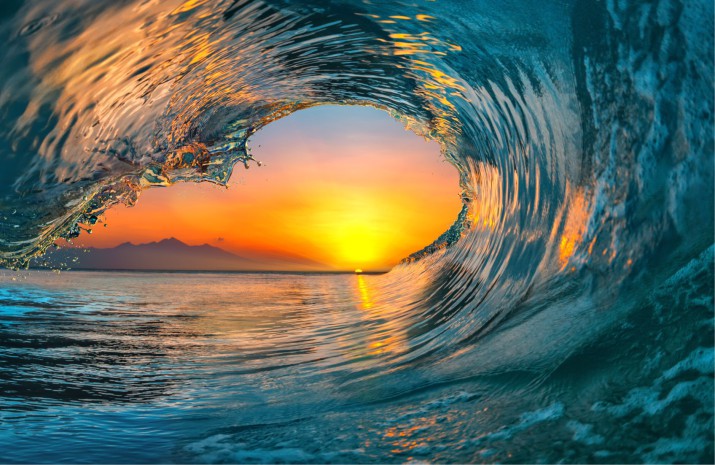 Fototapety na ścianę Fala ocean 40451 - zdjęcie 2