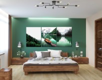 Obraz na ścianę do sypialni górskie krajobrazy 20308 Naklejkomania - zdjecie 2 - miniatura