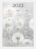 Plakat kalendarz 2022 plakat w ramie z kalendarzem 61273 Naklejkomania - zdjecie 1 - miniatura