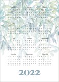 Plakat kalendarz 2022 plakat w ramie z kalendarzem 61272 Naklejkomania - zdjecie 3 - miniatura