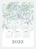 Plakat kalendarz 2022 plakat w ramie z kalendarzem 61272 Naklejkomania - zdjecie 1 - miniatura