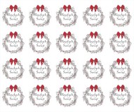 Naklejki świąteczne naklejki na prezenty 20sztuk 66702 Naklejkomania - zdjecie 4 - miniatura