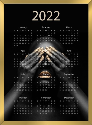 Plakat kalendarz 2022 61268 Naklejkomania - zdjecie 1