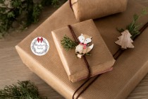Naklejki świąteczne naklejki na prezenty 20sztuk 66702 Naklejkomania - zdjecie 5 - miniatura