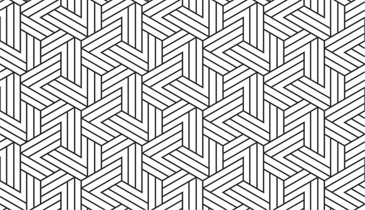 Panele szklane do kuchni  płyty szklane 42082 Geometria - zdjęcie 2