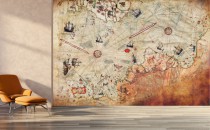 Fototapety na ścianę mapa piratów 42022 Naklejkomania - zdjecie 1 - miniatura
