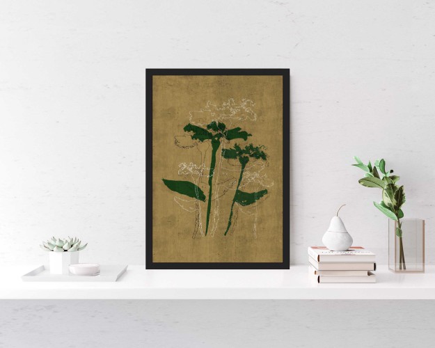 Plakat kwiat, abstrakcja 23025 - zdjęcie 2