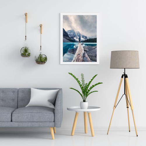 Plakat na ścianę Skandynawia, jezioro 61288 - zdjęcie 2