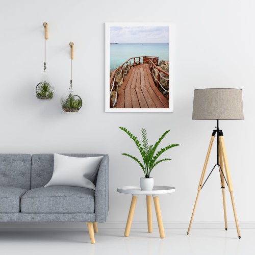Plakat morze, pomost 61279 - zdjęcie 2